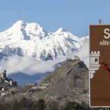A Sion, le chantier de restauration de l'ensemble médiéval fortifié de la basilique de Valère et de ses dépendances a débuté en 1987 (archives).