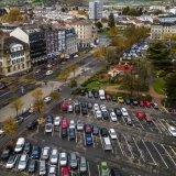 Le futur grand chantier de la place d'Armes va changer le visage d'Yverdon-les-Bains (VD), non sans susciter encore d'intenses discussions (archives).