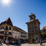 Dédié aux arts vivants, le festival Le Castrum proposera durant quatre jours quelque 30 spectacles, concerts et activités dans 14 lieux du centre-ville d'Yverdon-les-Bains (VD) pour sa 23e édition du 10 au 13 août (archives).