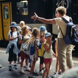 Mardi, plus de 2000 groupes d'écoliers étaient en route dans les trains suisses. C'est un record pour cette saison (archives).