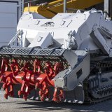 En plus de la machine de déminage, la Suisse va envoyer un camion-remorque et un lot de pièces de rechange pour trois ans (archives).