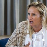 Delphine Bachmann est la cheffe du Département genevois de l'économie et de l'emploi (archives).