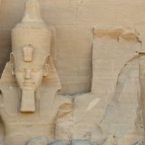 La statue de Ramsès II avait été volée entre la fin des années 1980 et le début des années 1990 (ici la statue du pharaon au temple d'Abou Simbel, archives).