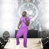 Le rappeur britannique Stormzy a enthousiasmé les festivaliers samedi soir.
