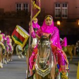 La Cavalerie royale et la Garde royale d'Oman ont déjà participé à la première du Basel Tattoo vendredi soir.