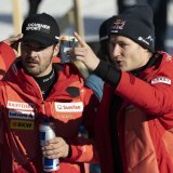 Loïc Meillard et Marco Odermatt