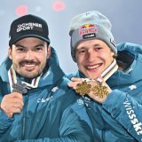 Loïc Meillard et Marco Odermatt