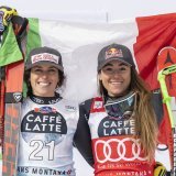 Federica Brignone et Sofia Goggia