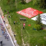 Image prise lors du passage du Giro en Valais le vendredi 19 mai 2023