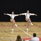 Aurélie Curdy et son partenaire de rock acrobatique