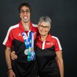 Olivier Burgener et sa maman Rose-Marie