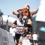 Maude Mathys à l'arrivée de Sierre-Zinal 2022