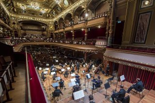 Le Victoria Hall à Genève accueillera le samedi 21 janvier un concert de l'OSR et de l'Orchestre du Collège de Genève qui vise à sensibiliser le jeune public aux enjeux environnementaux (archives).