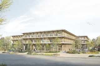 Le projet de gymnase a été présenté mercredi soir à la population d'Echallens (VD).