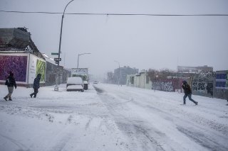 Froid polaire historique au nord-est des Etats-Unis. (archives, à New York).