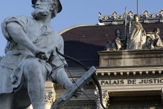 La glorification de Guillaume Tell figure au menu du riche portail Humanistica Helvetica de l'Université de Fribourg, ici une statue du héros devant le Palais de justice de Montbenon à Lausanne (archives).