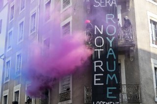 L'immeuble de la rue Royaume avait brièvement été occupé avant d'être évacué par les forces de l'ordre (archives).