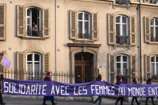 Comme ailleurs en Suisse, des actions, des prises de paroles et une manifestation étaient aussi prévues à Lausanne (archives).
