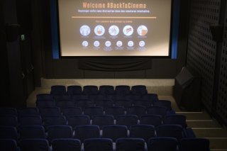 Ouverte depuis 1982, la salle du Cinématographe au casino de Montbenon à Lausanne est un lieu désormais historique (archives).