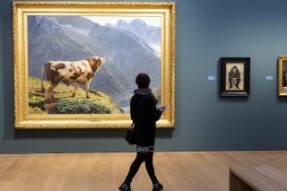 Outre le "Taureau dans les Alpes", exposé à Lausanne, Eugène Burnand a réalisé une série de portraits de soldats de la Grande Guerre, à découvrir en exposition à Moudon (Image prétexte).