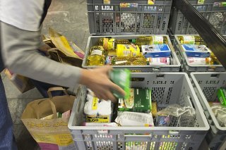 Quelque 217 tonnes de marchandises ont été récoltées dans le cadre du Samedi du partage les 2 et 3 juin derniers dans les cantons de Vaud et Genève.