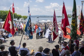 La cérémonie d'ouverture de la 31e Fête fédérale de yodel a eu lieu vendredi à Zoug.