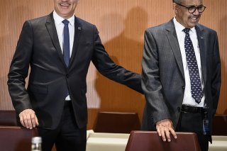 Le président de la Confédération Alain Berset et le directeur général de l'Organisation mondiale de la santé (OMS) Tedros Adhanom Ghebreyesus se considèrent tous les deux comme de bons amis (archives).