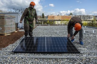 Jamais autant d'installations n'avaient été construites en Suisse qu'en 2022. (archives)