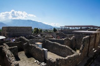 "Pompéi ne cesse jamais de nous éblouir, c'est un écrin qui révèle toujours de nouveaux trésors", a commenté le ministre de la Culture Gennaro Sangiuliano (archives).
