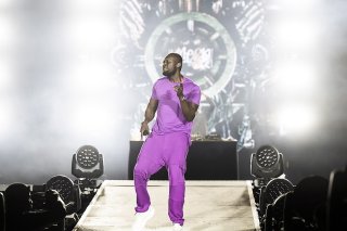 Le rappeur britannique Stormzy a enthousiasmé les festivaliers samedi soir.