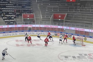 L'équipe de Suisse a battu la France à la Lonza Arena devant près de 2'100 spectateurs
