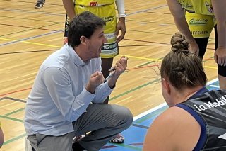 José Gonzalez Dantas, entraîneur du BBC Troistorrents