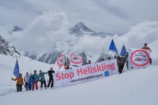 Stop Héliski Mountain Wilderness Suisse
