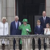 La reine avait été absente de la plupart des festivités ces derniers jours en raison d'une santé fragile.