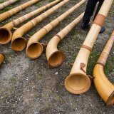 Les amateurs de cor des Alpes étaient réunis ce week-end à Nendaz (archives).