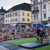 Dans le contexte de la tempête qui a frappé la ville, la Plage des Six Pompes, à La Chaux-de-Fonds (NE), ne démarrera pas son édition 2023 samedi, mais à une date ultérieure (archives).
