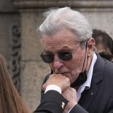 Le domicile de Hiromi Rollin, présentée comme la dame de compagnie d'Alain Delon et visée par deux plaintes pour harcèlement moral,a été perquisitionné mercredi. (archives)