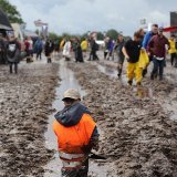 sale temps pour un festival.