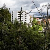 Une des missions des militaires engagés depuis jeudi à La Chaux-de-Fonds est de sécuriser les parcs et de sécuriser les axes (archives).