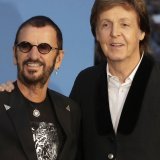 Les deux derniers Beatles Ringo Starr (à gauche) et Paul McCartney se retrouvent rarement (archives),