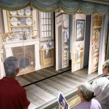 Les décors du théâtre du château d'Hauteville figurent notamment dans la nouvelle exposition permanente du Musée national suisse de Prangins.