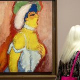 "Modjeska, sopraniste" (1908), de l'artiste français d'origine néerlandaise Kees van Dongen, est exposée au Kunstmuseum de Bâle jusqu'au 21 janvier prochain.