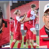 Mérites sportifs valaisans 2022: Loïc Meillard (à g.), FC Sion féminin et Dennis Wicki