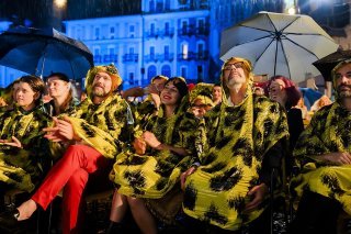 Le nouvel accord sur l'audiovisuel suisse entre la SSR et les producteurs de cinéma indépendants a été annoncé alors que se déroule le Festival du film de Locarno (photo).