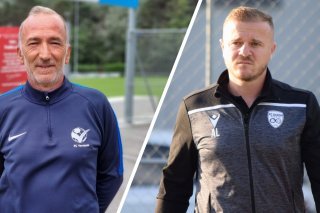 Massimo Prastaro (à g.) et Augustin Llukes