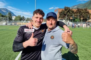 Grégoire Fumeaux (à g.) et David Orlando