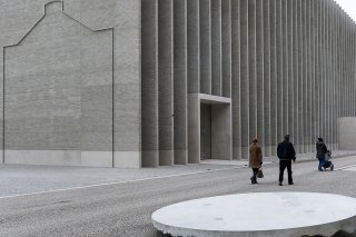 La poésie visuelle de Babi Badalov est à découvrir jusqu'au 28 avril au MCBA à Lausanne (archives). KEYSTONE/JEAN-CHRISTOPHE BOTT