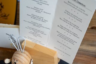 Le menu concocté par les apprentis du restaurant "Le Soleil de Dugny".