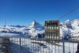 Station Rothorn, 3103 mètres : Cornalin "passerillé" 2020, Thierry Constantin