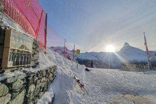 Station Sunnegga, 2288 mètres : Heida 2021, Thierry Constantin